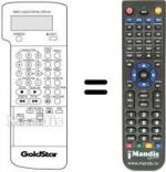 Télécommande équivalente 597-080A