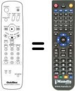 Télécommande équivalente 597-086G