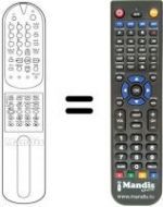 Télécommande équivalente LG CE 29Q46
