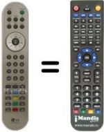Télécommande équivalente LG RZ-17LZ20