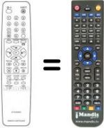Télécommande équivalente LG KB 14U71