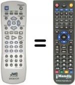 Télécommande équivalente 6711R1P081F