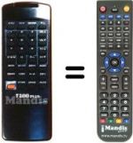Télécommande équivalente 7200 PLUS