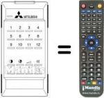 Télécommande équivalente 939P-03609