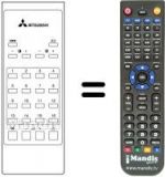 Télécommande équivalente 939P-05501