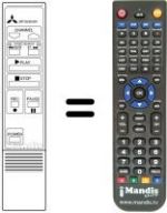Télécommande équivalente 939P-11404