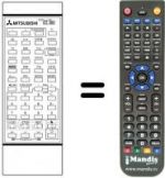 Télécommande équivalente 939P-21201