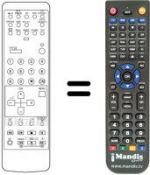 Télécommande équivalente 939P-403010