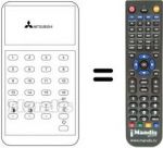 Télécommande équivalente 939P-05502