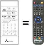 Télécommande équivalente 939P-10304