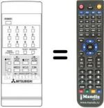Télécommande équivalente 939P-15703