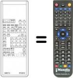 Télécommande équivalente 94817 J