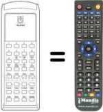 Télécommande équivalente 95498 E