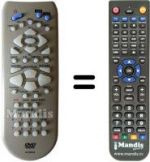 Télécommande équivalente 97P1R2ZJA6