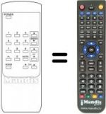 Télécommande équivalente A 300