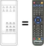 Télécommande équivalente A510710