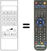 Télécommande équivalente A 516660