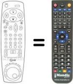 Télécommande équivalente LG AF-499 P
