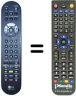 Télécommande équivalente LG 20 LS 2R