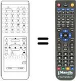 Télécommande équivalente AV 5636