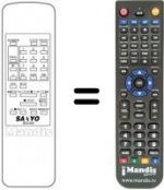 Télécommande équivalente B01300