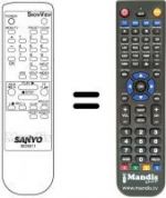 Télécommande équivalente B09911