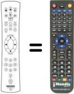 Télécommande équivalente BC 1002