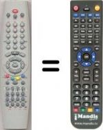 Télécommande équivalente RC 5011