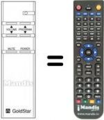 Télécommande équivalente LG CBZ 4102