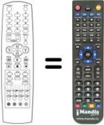 Télécommande équivalente LG CL 29A 40RQ