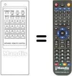 Télécommande équivalente HS 147703