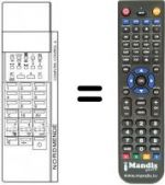 Télécommande équivalente 583.559