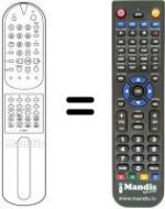 Télécommande équivalente 105-212K