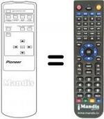 Télécommande équivalente Pioneer PDP 502 MXE