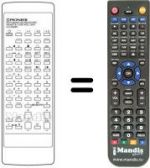 Télécommande équivalente CU-SD 025