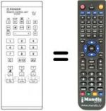 Télécommande équivalente CU-SV 1