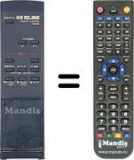 Télécommande équivalente EB 653