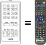 Télécommande équivalente FB 1