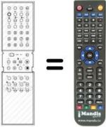 Télécommande équivalente FB 1000