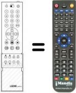 Télécommande équivalente FB 100 / 300