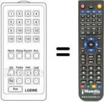 Télécommande équivalente FB 2