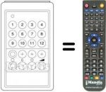 Télécommande équivalente FB 412