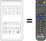 Télécommande équivalente FB 508