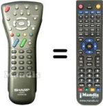 Télécommande équivalente GA 455 WJSB