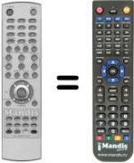 Télécommande équivalente HQL-260WR / 320WR