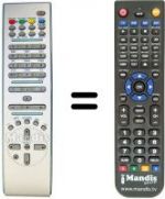 Télécommande équivalente United LTV 15L40 IT