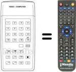 Télécommande équivalente 5652 08 35