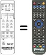Télécommande équivalente IMC 10 T