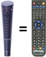 Télécommande équivalente IMC 500