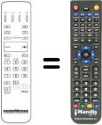 Télécommande équivalente IMC 66